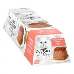Angebot für Gourmet Revelations Mousse 4 x 57 g - Lachs - Kategorie Katzenfutter & Zubehör / Katzenfutter nass / Gourmet Perle/Soup / Gourmet Revelations.  Lieferzeit: 1-2 Tage -  jetzt kaufen.