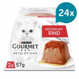 GOURMET Revelations Mousse in Sauce, mit Rind 24x2x57g