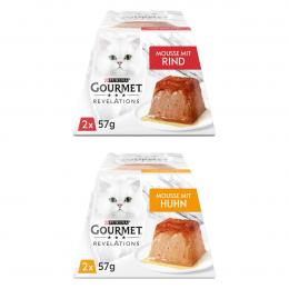 GOURMET Revelations Mousse Rind und Huhn 48x57g