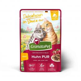GranataPet Delicatessen in Sauce Huhn PUR 12x100 g
