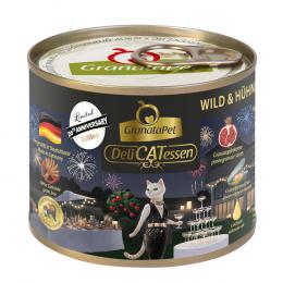 Granatapet DeliCatessen Jubiläumsedition - Wild & Hühnerherzen mit Lachsöl (6 x 200 g)