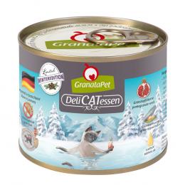 GranataPet DeliCatessen Limited Wintermenü - Sparpaket: Wild & Geflügel (12 x 200 g)
