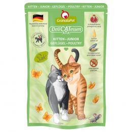 GranataPet DeliCatessen Pouch 6  x 85 g - Kitten Geflügel