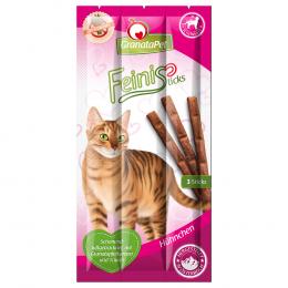 GranataPet Feinis Sticks Hühnchen - 3 x 5 g
