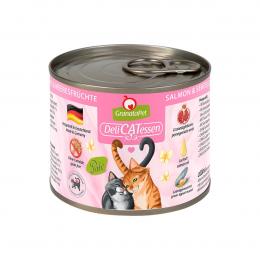 GranataPet Katze - Delicatessen Dose Lachs und Meeresfrüchte 6x200g