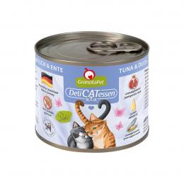 GranataPet Katze - Delicatessen Dose Thunfisch und Ente 6x200g