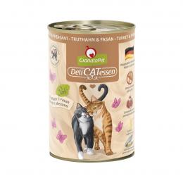 GranataPet Katze - Delicatessen Dose Truthahn und Fasan 6x400g