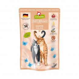 GranataPet Katze - Delicatessen Pouch Kalb PUR 12x85g