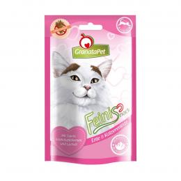 GranataPet Katzensnack Feinis Ente und Katzenminze 50g