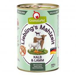 Granatapet Liebling´s Mahlzeit Kalb und Lamm 12x400g