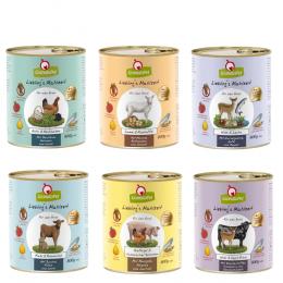 GranataPet Liebling's Mahlzeit Mixpaket 6 x 800 g - Mixpaket 1 (6 Sorten)