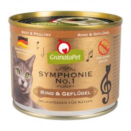GranataPet Symphonie No. 1 Rind und Geflügel 6x200g