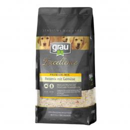 Grau Excellence Hunde-Trockenfutter Premium-Mix Reismix mit Gemüse 2x10kg