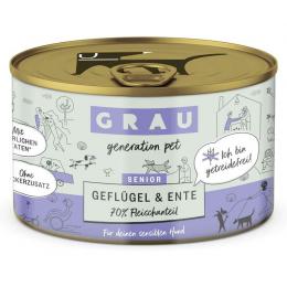 Grau Hund Geflgel & Ente (Senior) 200 g (9,45 € pro 1 kg)