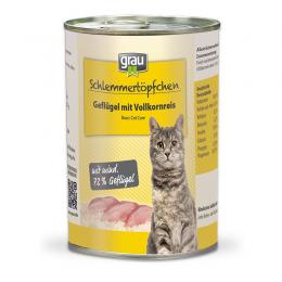 Grau Katzenfutter Geflügel mit Vollkornreis 400 g (6,72 € pro 1 kg)
