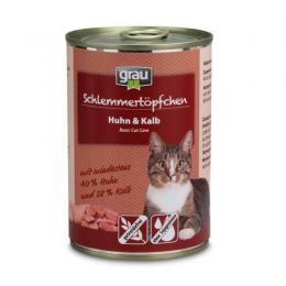 Grau Katzenfutter Huhn & Kalb 400 g (6,72 € pro 1 kg)