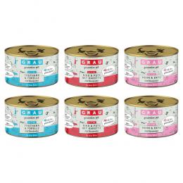 GRAU Kitten Multipack - 24 x 200 g (3 Sorten)
