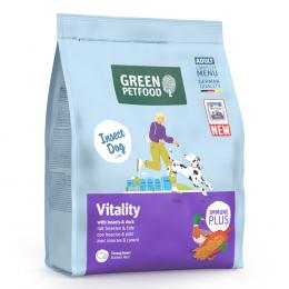 Green Petfood Dog Vitality mit Insekten & Ente - 900 g