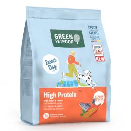 Green Petfood High Protein mit Insekten & Lachs - 900 g