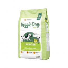 Green Petfood VeggieDog Grainfree - Sparpaket: 5 x 900 g