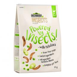 Greenwoods Insects Insekten mit Kartoffeln, Erbsen und Favabohnen 3 kg