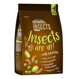 Greenwoods Insects Insekten mit Kartoffeln, Erbsen und Favabohnen Sparpaket: 4 x 1,5 kg