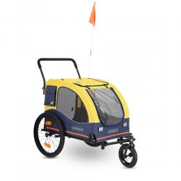 Angebot für HAFENBANDE Fahrradanhänger Cabby L inkl. zwei Kupplungen - L 155 x B 74 x H 103 cm / bis 45 kg - Kategorie Hund / Hundeboxen Auto- & Fahrradzubehör / Fahrradzubehör / Fahrradanhänger.  Lieferzeit: 1-2 Tage -  jetzt kaufen.