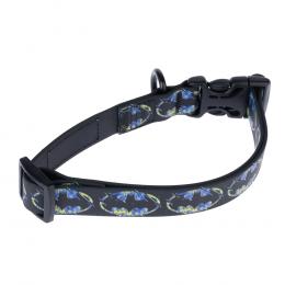 Halsband DC Batman, schwarz - Größe M: 30 - 46 cm Halsumfang, 20 mm breit