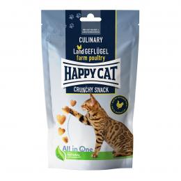 Happy Cat Culinary Crunchy Snack Land-Geflügel 5x70g