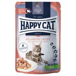 Happy Cat Pouch Meat in Sauce 12 x 85 g  - Atlantik-Lachs