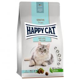Happy Cat Sensitive Haut & Fell - Sparpaket: 2 x 4 kg