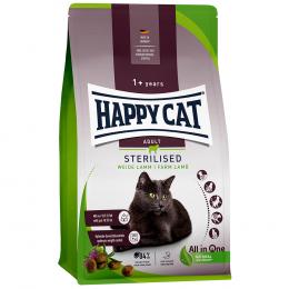 Happy Cat Sterilised Adult Weide-Lamm - Sparpaket: 2 x 10 kg
