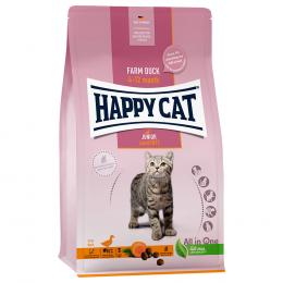 Happy Cat Young Junior Land-Ente - Sparpaket: 2 x 1,3 kg