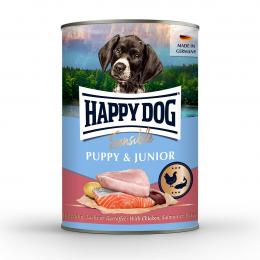 Happy Dog Sensible Puppy Huhn, Lachs & Kartoffel Dose 6x400g