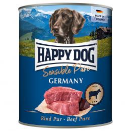 Happy Dog Sensible Pure 6 x 800 g - Germany (Rind Pur)