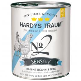 Hardys SENSITIV Huhn mit Zucchini & Birne 6x800g
