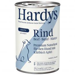 Hardys SENSITIV Rind mit Kürbis und Apfel 6x400g