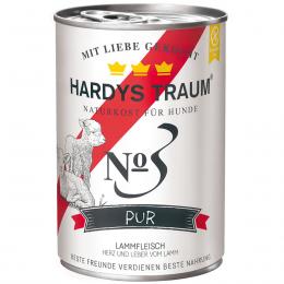 Hardys Traum Hundefutter Pur No. 3 Lamm 12x400g