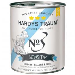 Hardys Traum Nassfutter Sensitiv No. 3 Lamm 12x800g