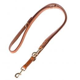 Heim Vorführleine Buffalo, cognac - 200 cm lang, 18 mm breit