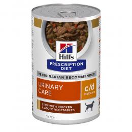 Hill's Prescription Diet c/d Multicare Huhn & Gemüse Ragout - Sparpaket: 48 x 156 g