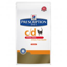 Hill's Prescription Diet c/d Multicare Stress Urinary Care Trockenfutter für Katzen mit Huhn - 8 kg