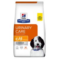 Hill's Prescription Diet c/d Multicare Urinary CareTrockenfutter für Hunde mit Huhn - 12 kg