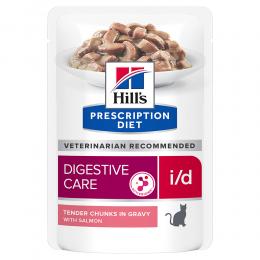 Hill’s Prescription Diet i/d Digestive Care mit Lachs - Sparpaket: 24 x 85 g