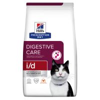 Hill's Prescription Diet i/d Digestive Care Trockenfutter für Katzen mit Huhn - 8 kg