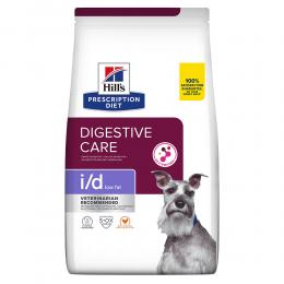 Hill's Prescription Diet i/d Low Fat Digestive Care Trockenfutter für Hunde mit Huhn - Sparpaket: 2 x 12 kg