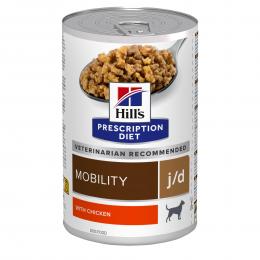 Hill's Prescription Diet j/d Nassfutter für Hunde mit Huhn - Sparpaket: 48 x 370 g
