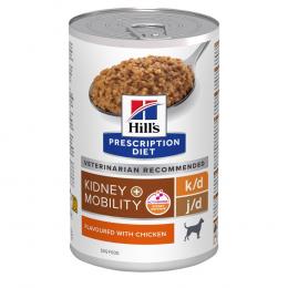 Hill's Prescription Diet k/d + Mobility mit Huhn - 24 x 370 g