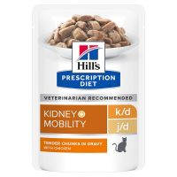 Hill’s Prescription Diet k/d + Mobility mit Huhn  - Sparpaket: 24 x 85 g