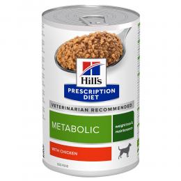 Hill's Prescription Diet Metabolic Gewichtsmanagement mit Huhn - Sparpaket: 48 x 370 g